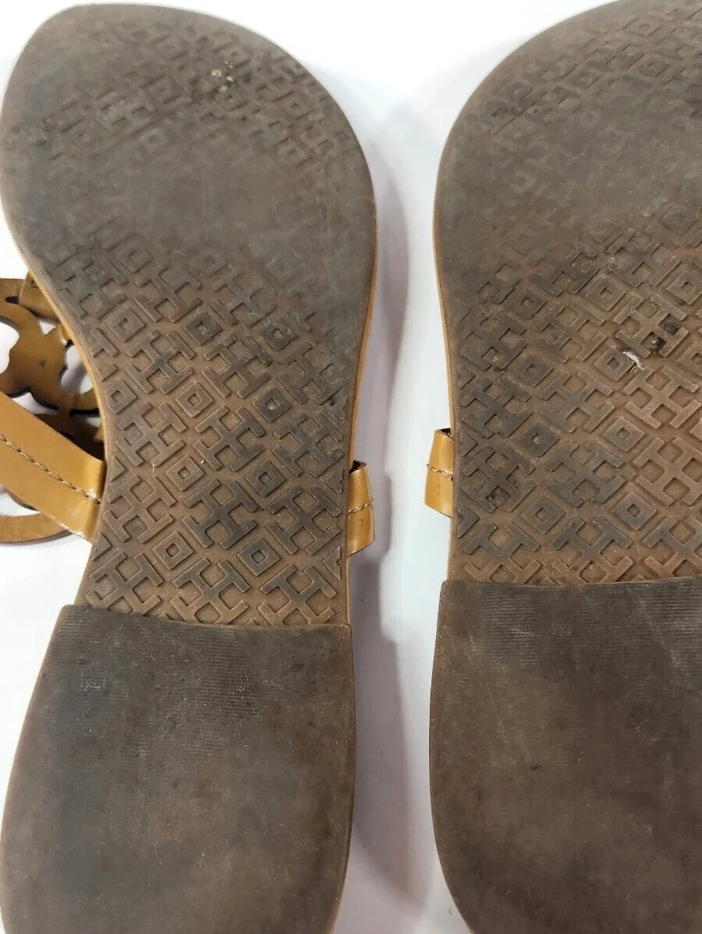 Tory Burch Miller Tan Sandals Size7
